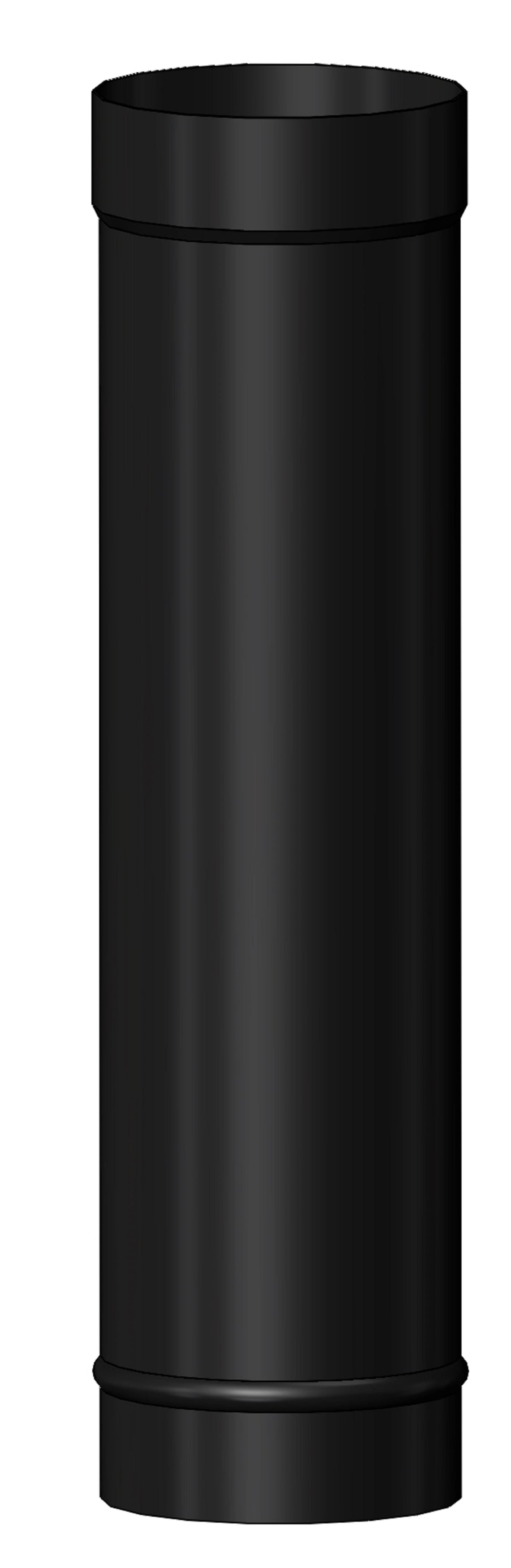 MIFLUE 125MMX300MM PIPE MATT BLACK