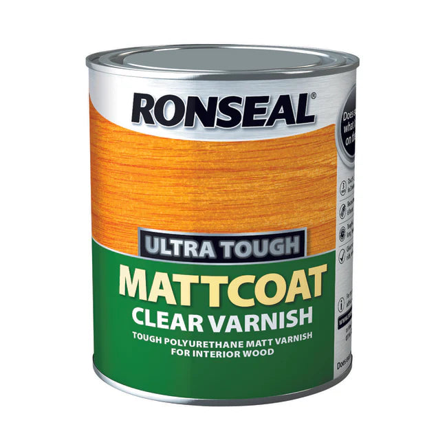 RONSEAL ULTRA TOUGH MATTCOAT 750ML CLEAR