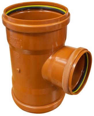 WAVIN SEWER 6"X4" X 92 DEG BRANCH TEE