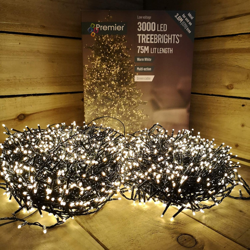 TREEBRIGHTS 3000 LED M/A WARM White-TIMER