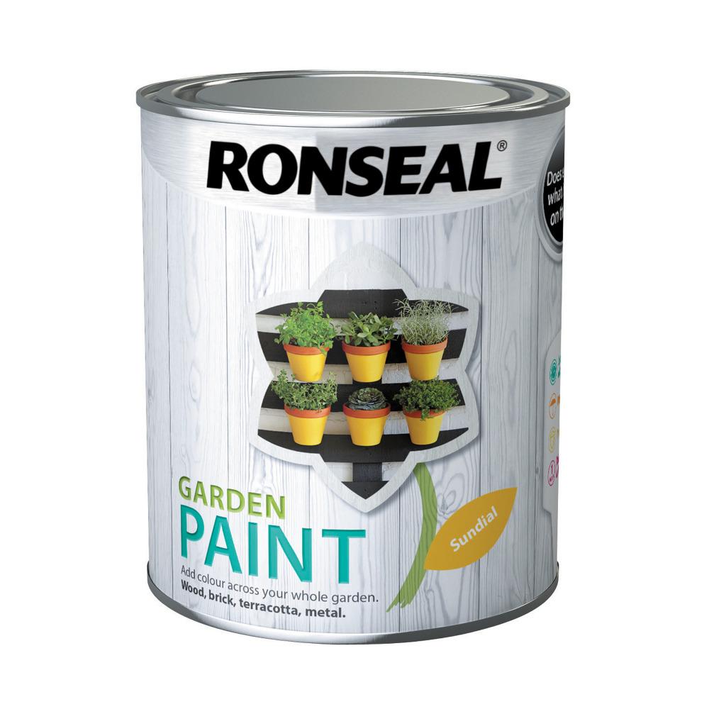 RONSEAL GARDEN PAINT Sundial 750ml