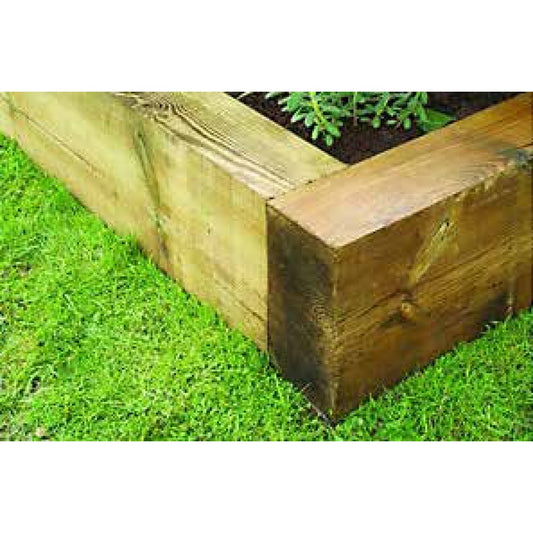 RAILWAY SLEEPERS 200mmx100mmx2.44mt(8x4x8ft)