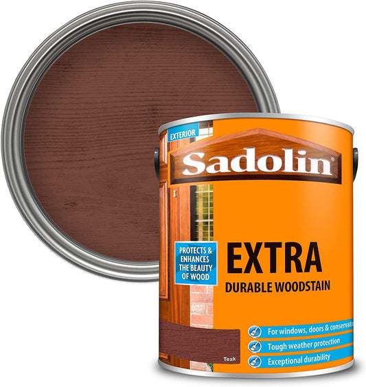 SADOLIN EXTRA WOODSTAIN 1LT TEAK