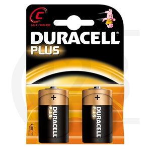 PLINE DURACELL C LR14 BATTERIES