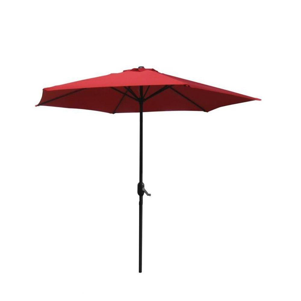 2.7M ALUM PARASOL ASSORTED COLOURS