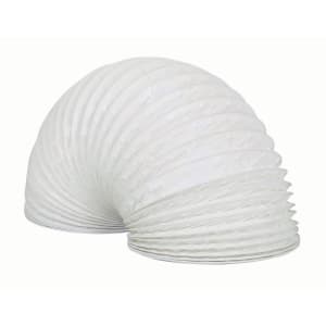 ICON WHITE FLEXI HOSE 5" X 1M