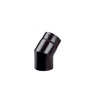 MIFLUE 125MMX45DEG BEND GLOSS BLACK