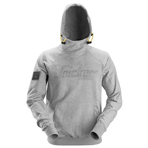 SNICKERS LOGO HOODIE GREY SIZE XL