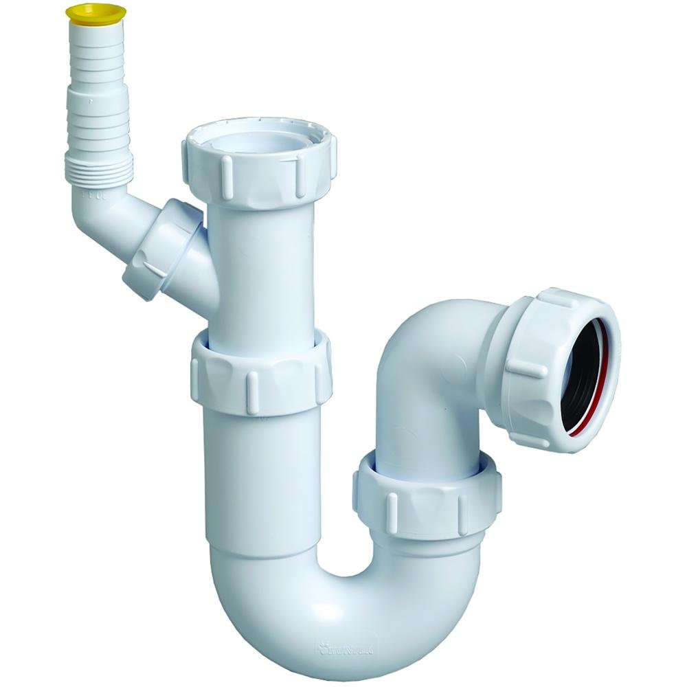 WM SINGLE SPIGOT TRAP 11/2