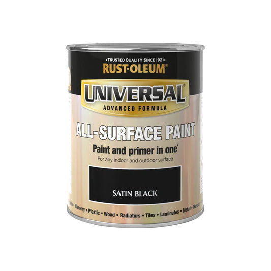DYCON UNIVERSAL PAINT 750ML SATIN BLACK