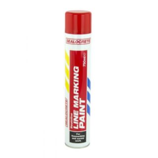 LINE MARKING PAINT RED 750ML