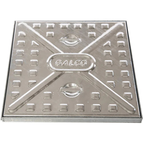12x12 GALV COVER FOR WAVIN WAJ
