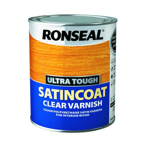 RONSEAL SATINCOAT CLEAR VARNISH 750ML