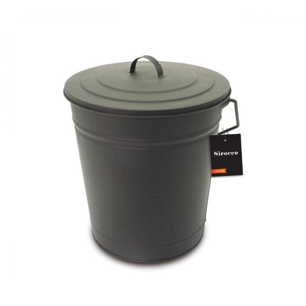AMA SIROCCO METAL COAL TUB & LID