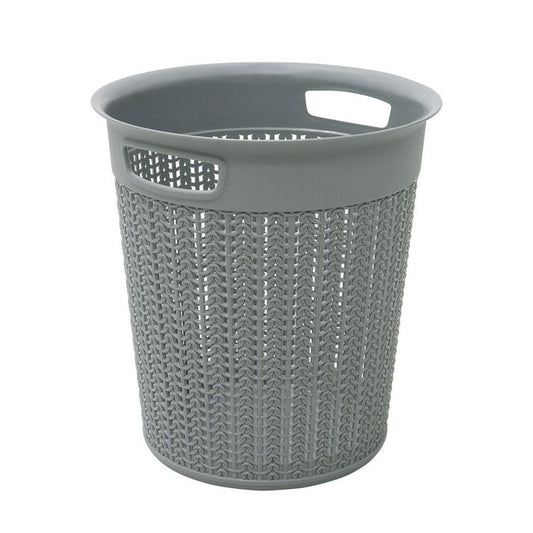 JVL Loop Rnd Bin 12L Grey