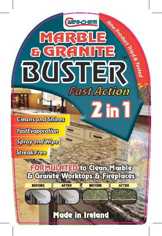 MARBLE + GRANITE BUSTER  750ML