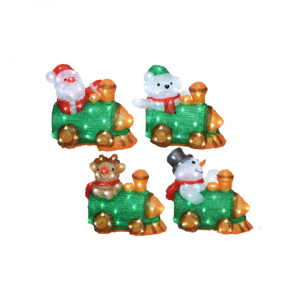 34.5CM LED ACRYLIC Train