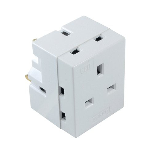 CORRY 13AMP 3 WAY ADAPTOR