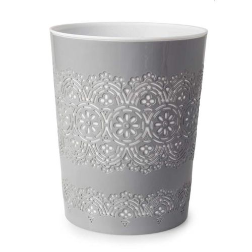 DLYNCH FLORA PVC WASTE BIN GREY