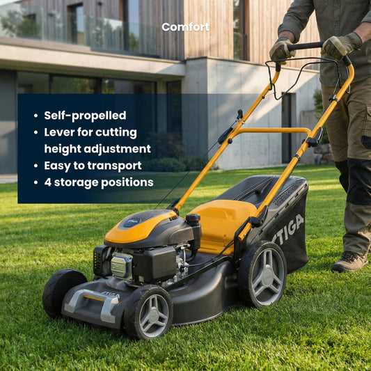 STIGA COMBI 53S SELF DRIVE LAWNMOWER
