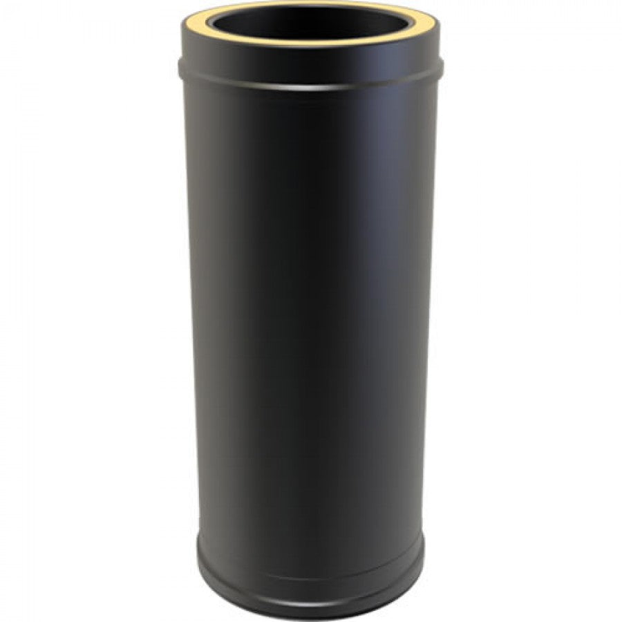 MIFLUE BLACK 150MM TWINWALL INS 500MM LEN