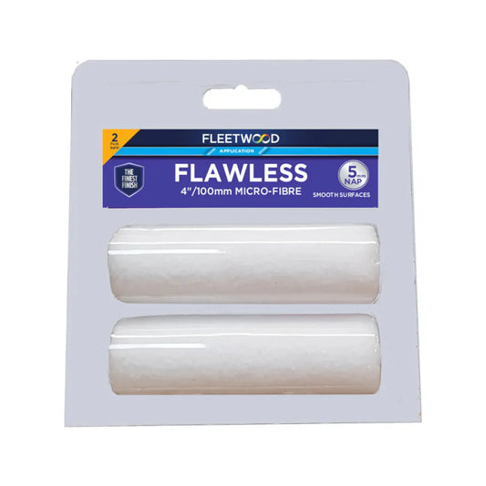 FLEETWOOD 4" FLAWLESS M/FIBRE SLEEVES PK2