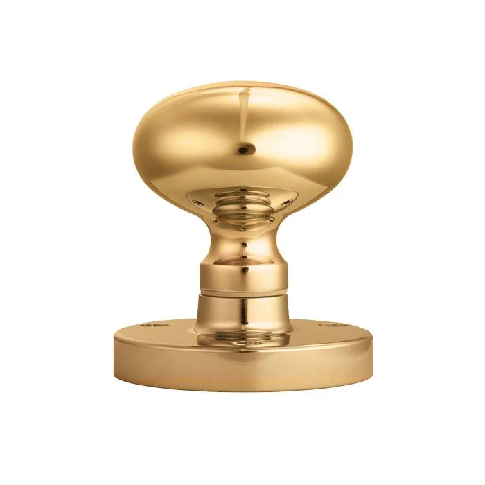 L&H VICTORIAN MORTICE KNOB - MUSHROOM