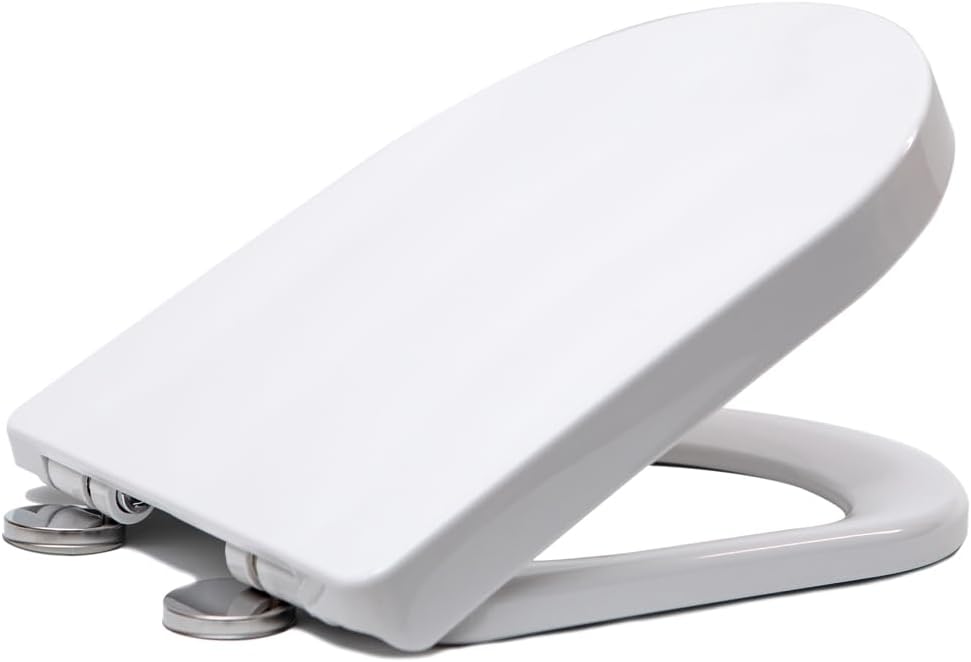SATURN D SHAPED DELUX SC TOILET SEAT